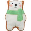 Xmas Bear – medvídek 20 cm, hračka pro psy, se zvukem, plyš