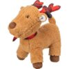 Xmas Reideer – vánoční sob, plyšová hračka pro psy, 29 cm